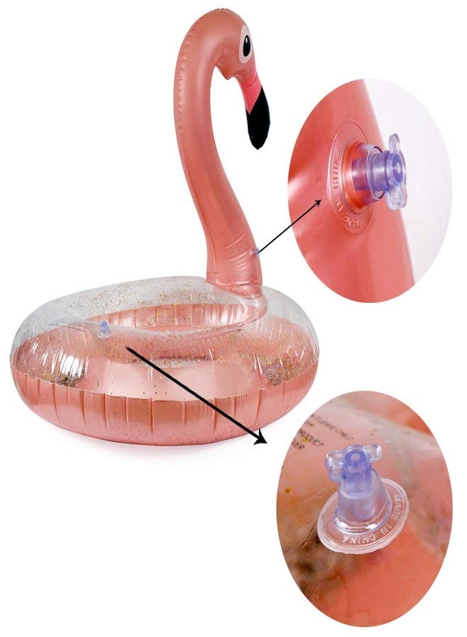 Bilvina Inflatable Flamingo Infant Swimming Float Ring | Pink | Pack of 1 - Image 3